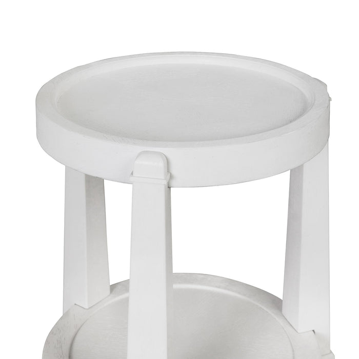 Park Hill Collection Tortola Lamp Table – Whitewash (view 3)