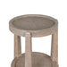 Park Hill Collection Tortola Lamp Table – Driftwood (view 3)