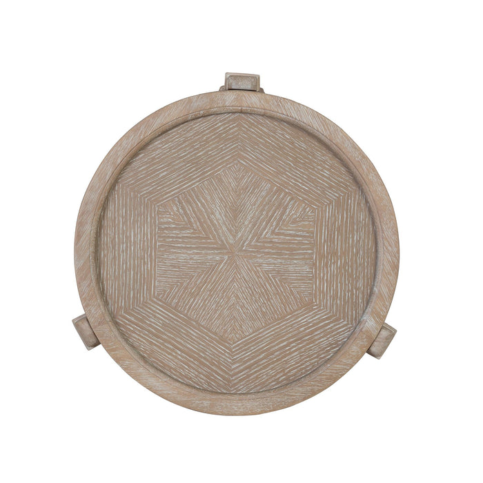 Park Hill Collection Tortola Lamp Table – Driftwood (view 4)