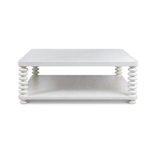 Park Hill Collection Oak Bluffs Cocktail Table – Whitewash (view 2)