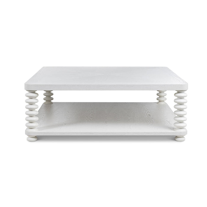 Park Hill Collection Oak Bluffs Cocktail Table – Whitewash (view 2)