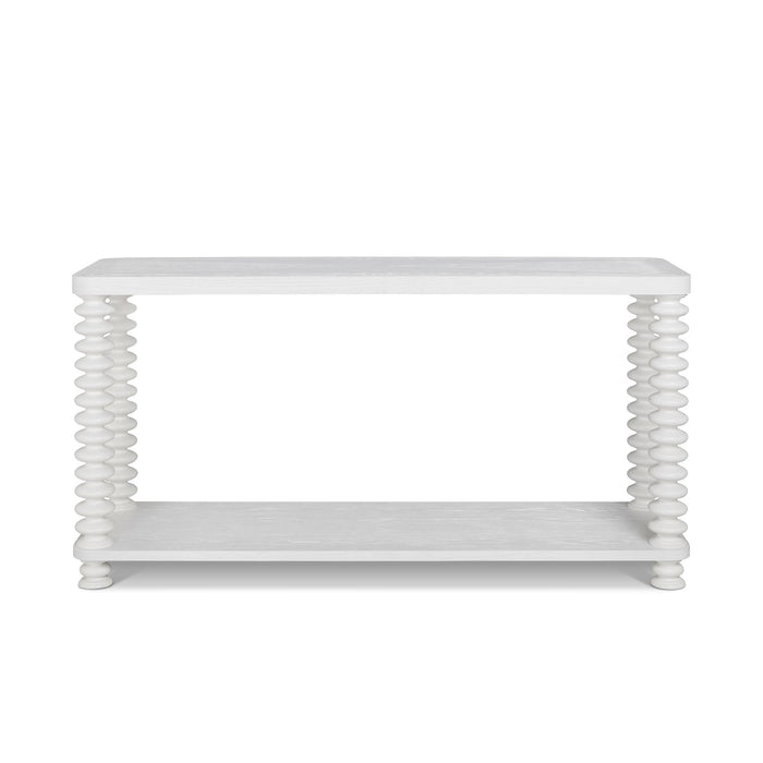 Park Hill Collection Oak Bluffs Console Table – Whitewash (view 2)