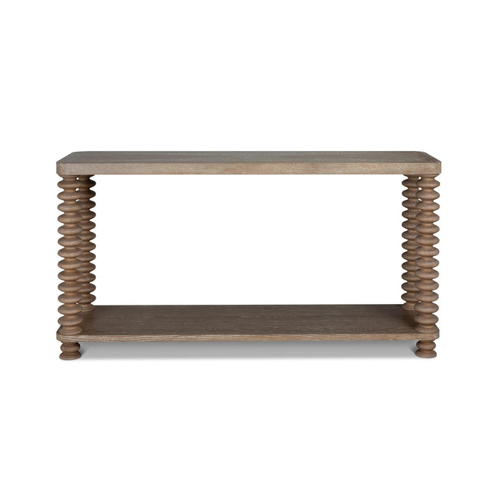 Park Hill Collection Oak Bluffs Console Table – Driftwood (view 2)
