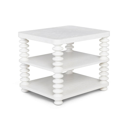 Park Hill Collection Oak Bluffs Lamp Table – Whitewashed Oak
