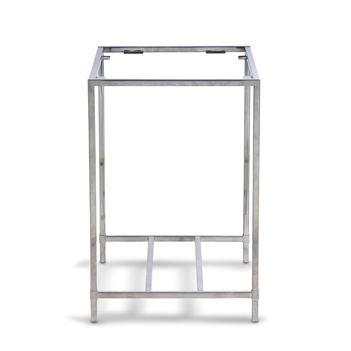 Park Hill Collection St. Tropez Table Base – Mirrored Silver (view 8)