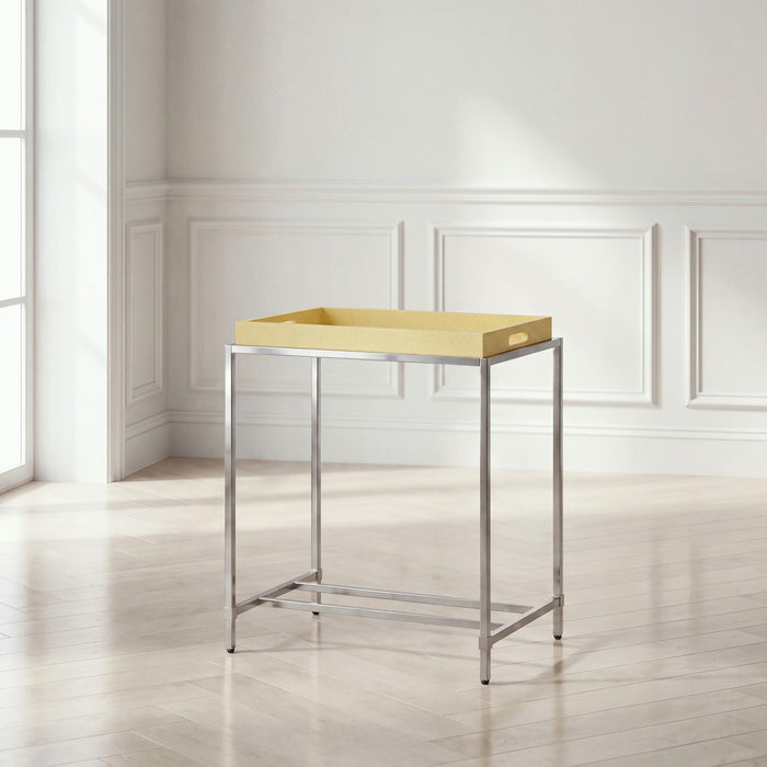 Park Hill Collection St. Tropez Table Base – Mirrored Silver (view 11)