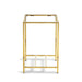 Park Hill St. Tropez Table Base Mirrored Brass Table Base angle view