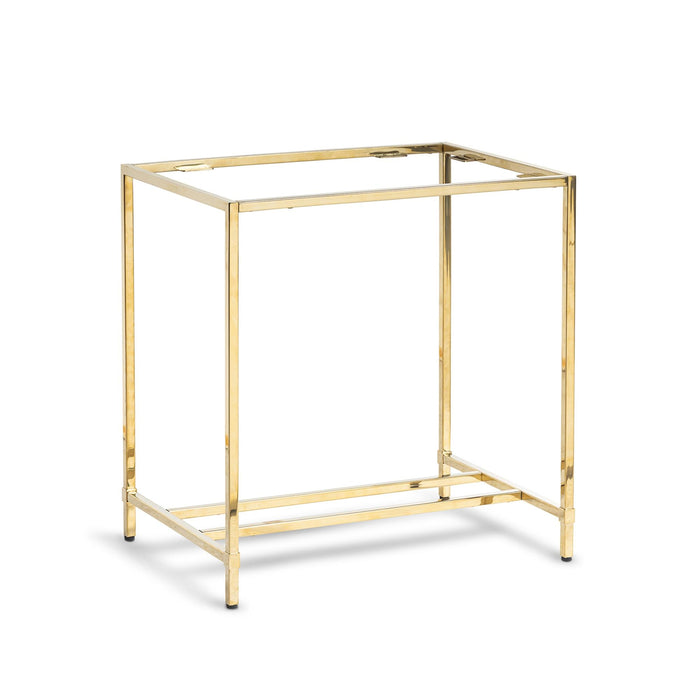 Park Hill St. Tropez Table Base Mirrored Champagne Table Base front view