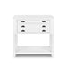 Park Hill Bimini Kitchen Island Whitewash Kitchen Island angle view