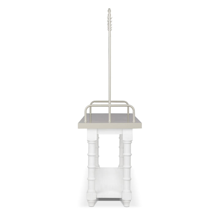 Park Hill Bimini Stall Island Whitewash Kitchen Island detail view