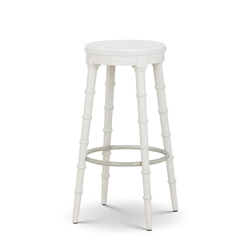 Park Hill Bimini Barstool Whitewash Barstool front view
