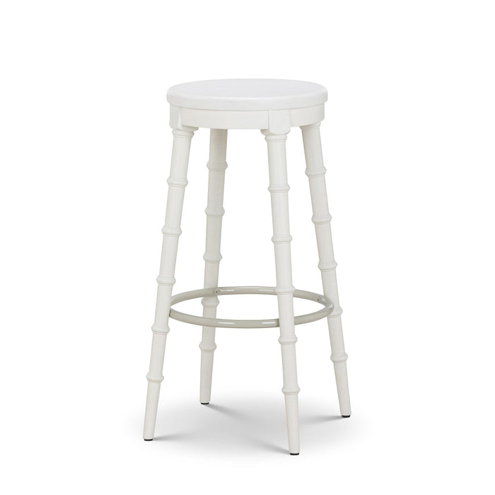 Park Hill Bimini Barstool Whitewash Barstool front view