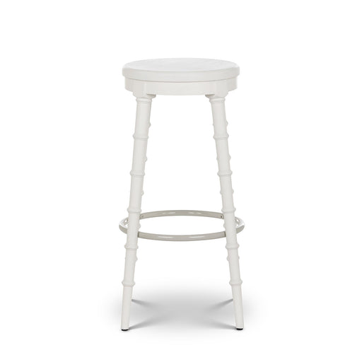 Park Hill Bimini Barstool Whitewash Barstool angle view