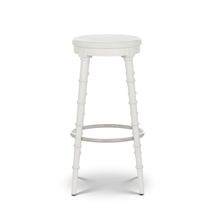 Park Hill Bimini Barstool Whitewash Barstool angle view