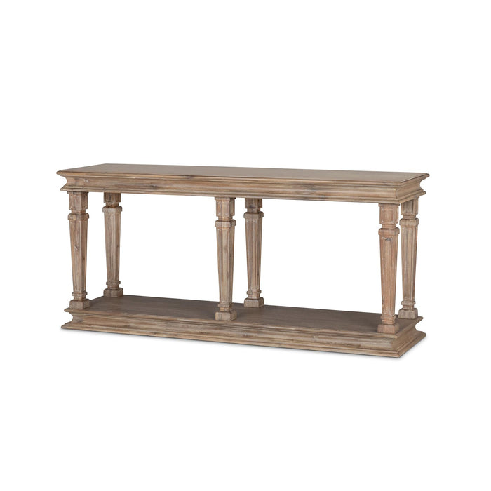 Park Hill Camelot Console Driftwood Console Table front view