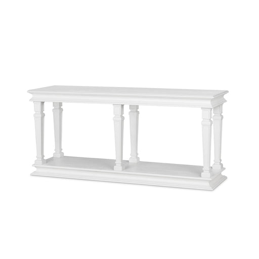 Park Hill Camelot Console Whitewash Console Table front view