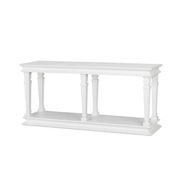 Park Hill Camelot Console Whitewash Console Table front view