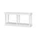 Park Hill Camelot Console Whitewash Console Table front view