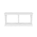 Park Hill Camelot Console Whitewash Console Table angle view