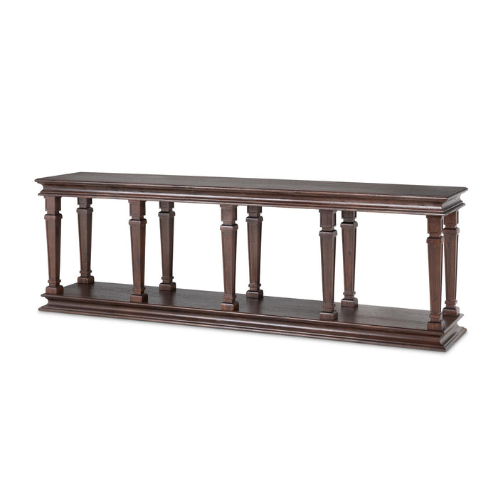 Park Hill Camelot Grand Console Truffle Console Table front view