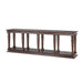 Park Hill Camelot Grand Console Truffle Console Table front view