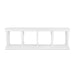 Park Hill Camelot Grand Console Whitewash Console Table angle view