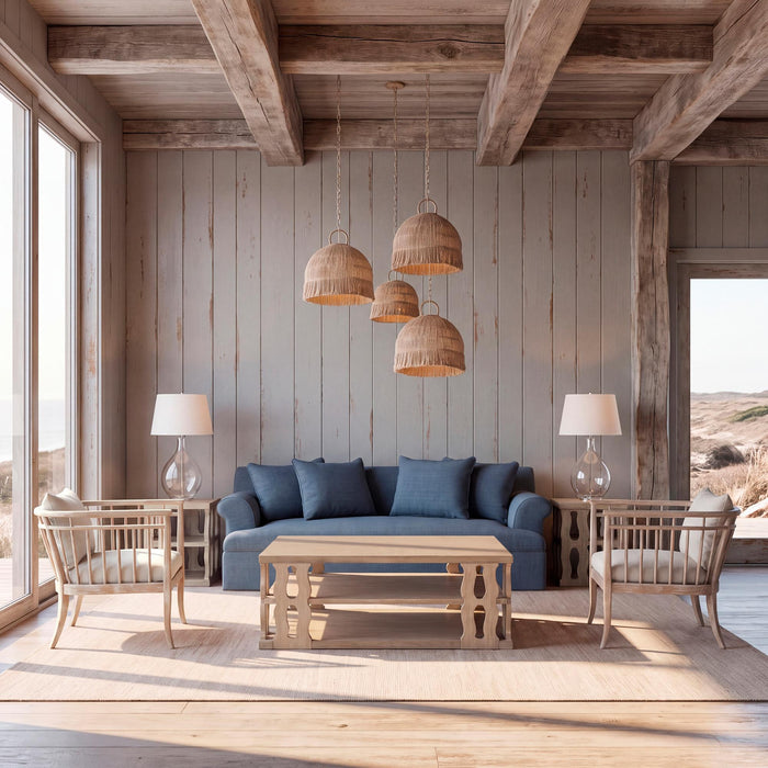 Park Hill Collection Montauk Cocktail Table – Driftwood (view 12)