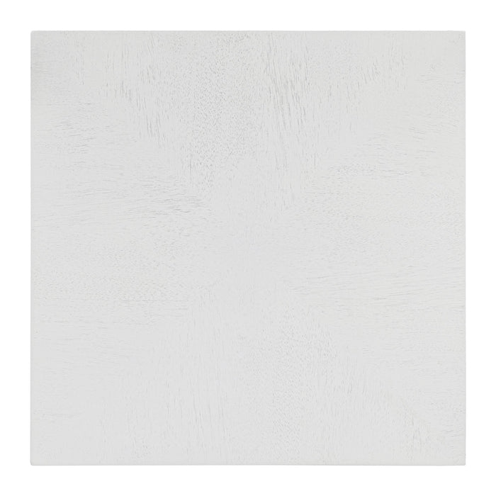 Park Hill Collection Montauk End Table, Whitewash (view 3)