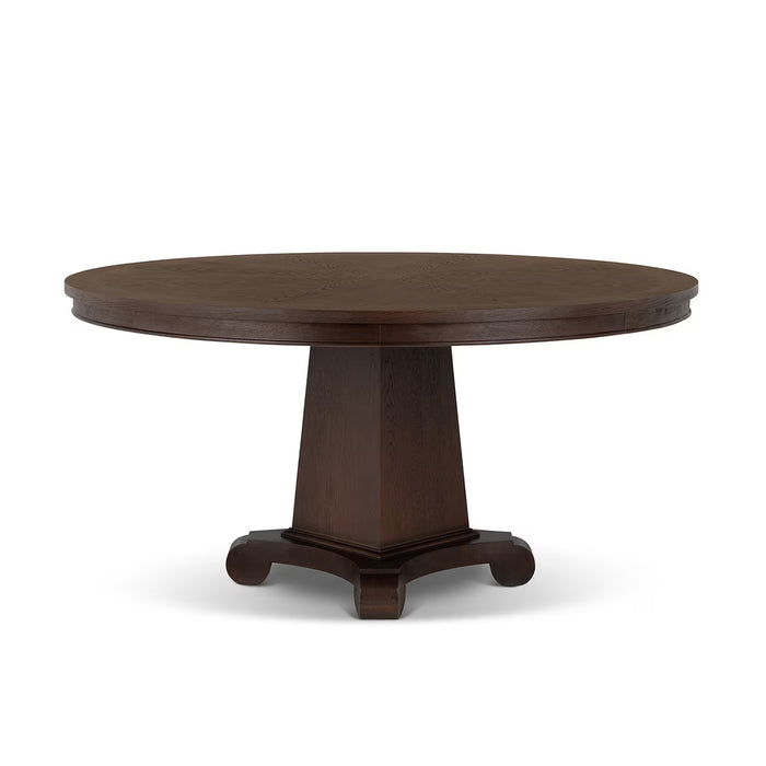 Park Hill Collection Regency 60-Inch Dining Table in Truffle Finish