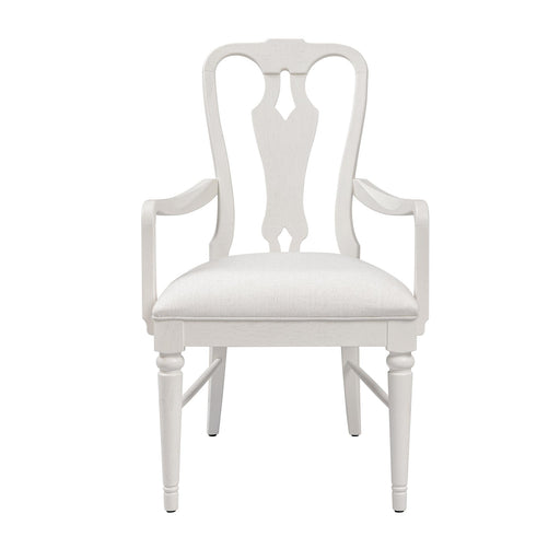 Park Hill Collection Williamsburg Armchair, Whitewash (view 2)