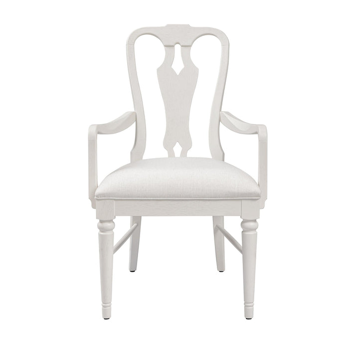 Park Hill Collection Williamsburg Armchair, Whitewash (view 2)