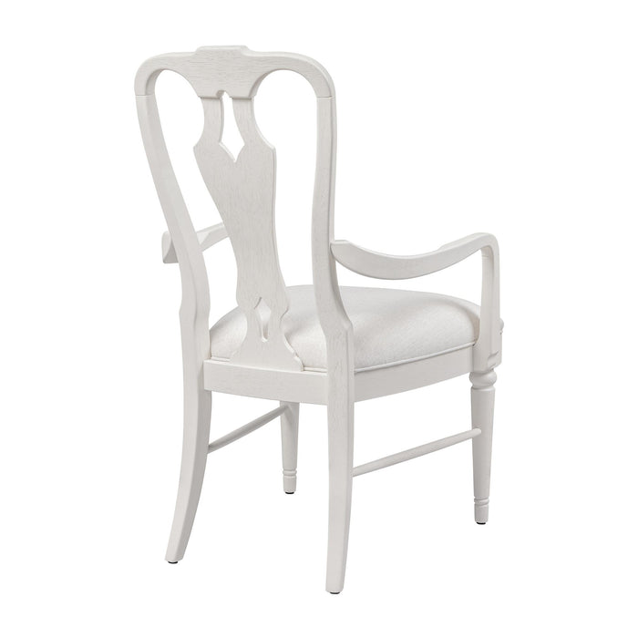 Park Hill Collection Williamsburg Armchair, Whitewash (view 5)