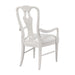 Park Hill Collection Williamsburg Armchair, Whitewash (view 5)