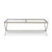 Park Hill Saber Leg Cocktail Table Mirrored Silver view 2