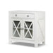 Park Hill Newport Cabinet Whitewash Cabinet front view