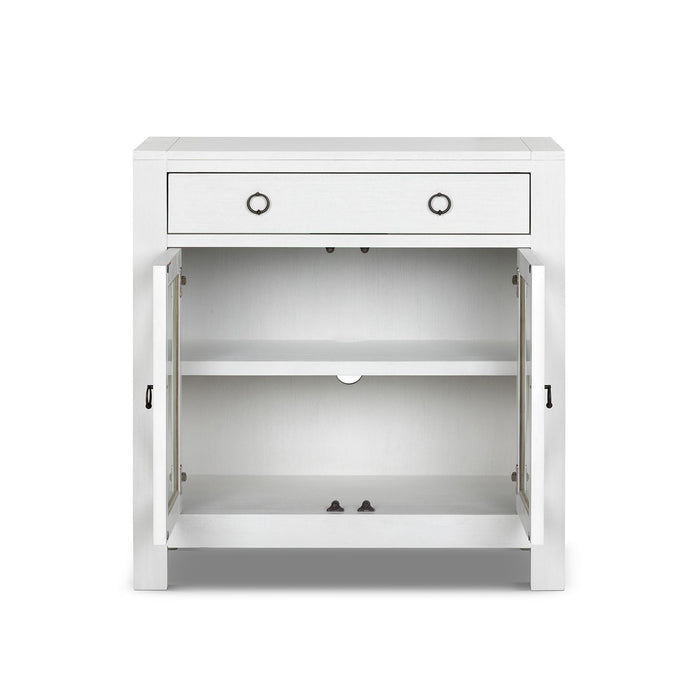 Park Hill Newport Cabinet Whitewash Cabinet detail view