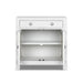 Park Hill Newport Cabinet Whitewash Cabinet detail view