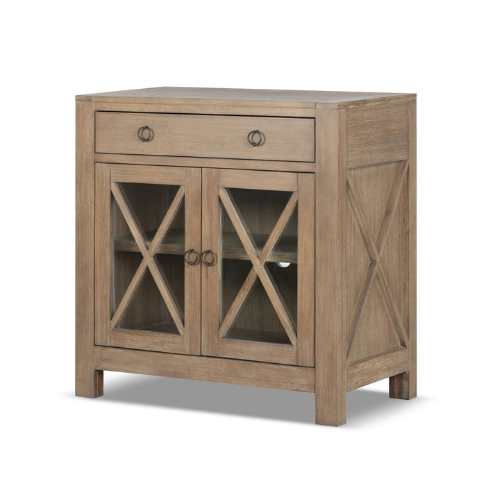 Park Hill Newport Cabinet Driftwood Cabinet front view
