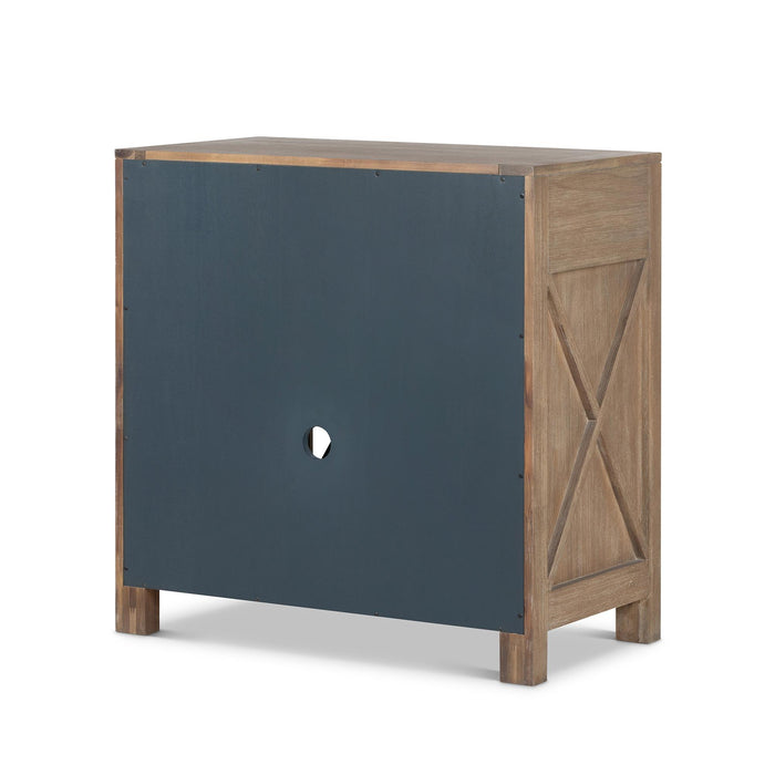 Park Hill Newport Cabinet Driftwood Cabinet lifestyle view