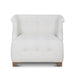 Park Hill Collection Scroll Arm Occasional Chair, Ivory (view 2)