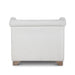 Park Hill Collection Scroll Arm Occasional Chair, Ivory (view 3)