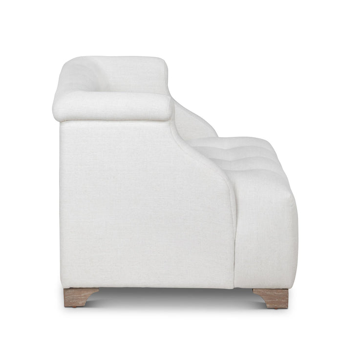 Park Hill Collection Scroll Arm Occasional Chair, Ivory (view 5)