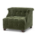 Park Hill Collection Scroll Arm Occasional Chair, Moss