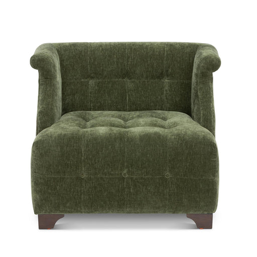 Park Hill Collection Scroll Arm Occasional Chair, Moss (view 2)