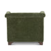 Park Hill Collection Scroll Arm Occasional Chair, Moss (view 3)