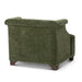 Park Hill Collection Scroll Arm Occasional Chair, Moss (view 4)