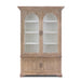 Park Hill Bridgehampton Bookcase Driftwood finish Whitewash painted interior display shelves