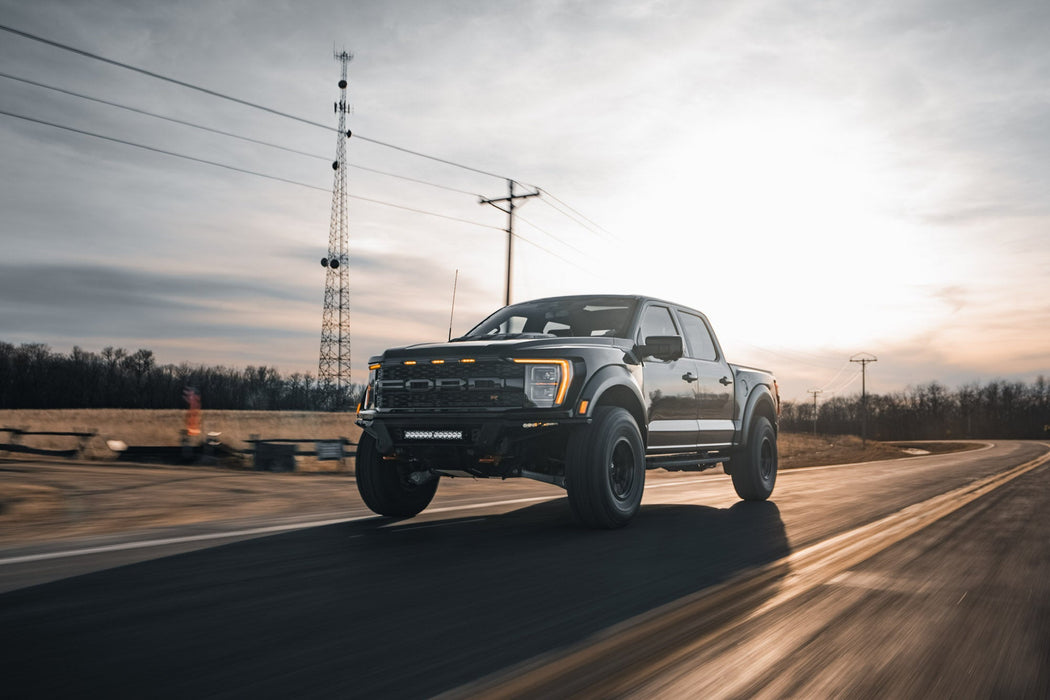 Addictive Desert Designs 2021-2026 Ford F-150 Raptor/Raptor R Phantom Front Bumper – on the trail, image 10 of 20