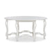 Park Hill Westminster Gate Leg Table Whitewash Dining Table angle view