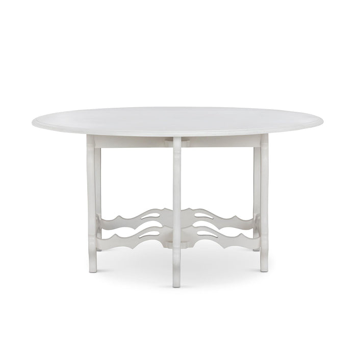 Park Hill Westminster Gate Leg Table Whitewash Dining Table detail view
